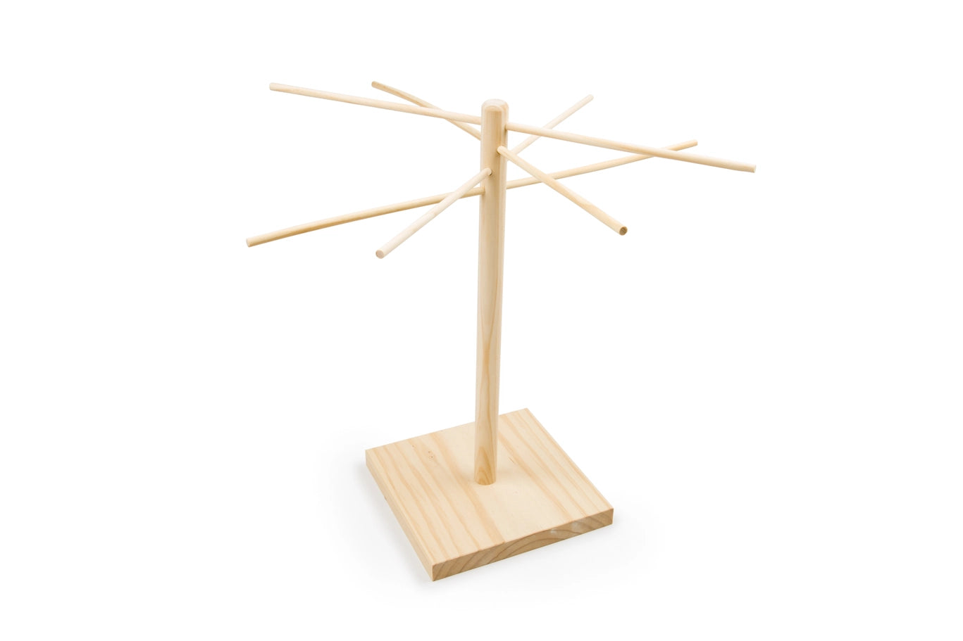 Fox Run Pasta Drying Rack, Wood, 17.5" X 17.5" X 16.5"